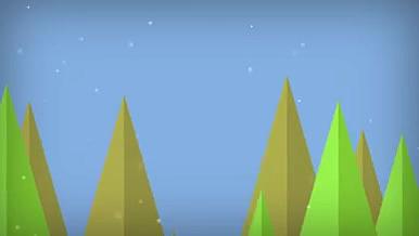 圣诞节动画片头祝福AE模板视频的预览图